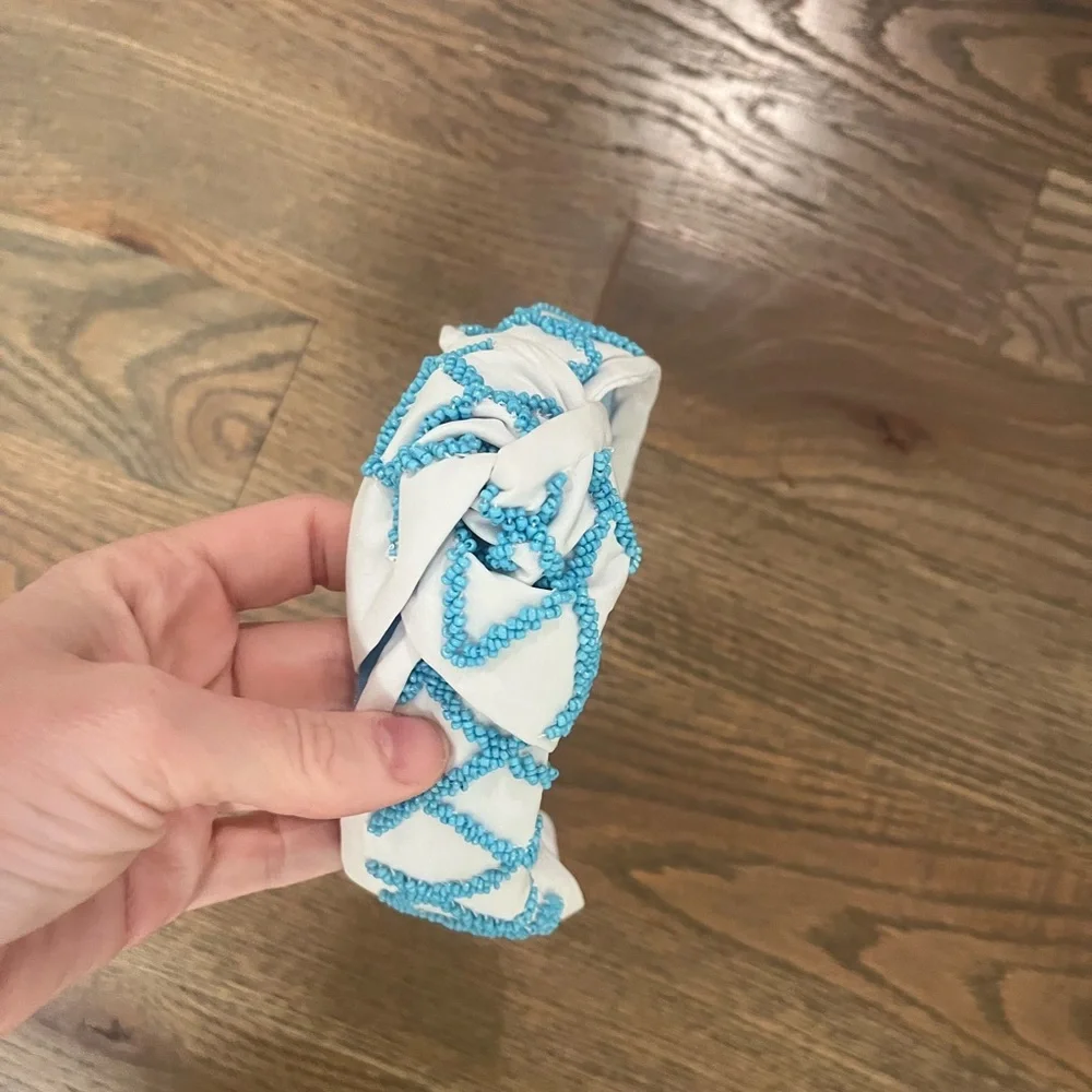 OBX Prep Beaded Headband EUC